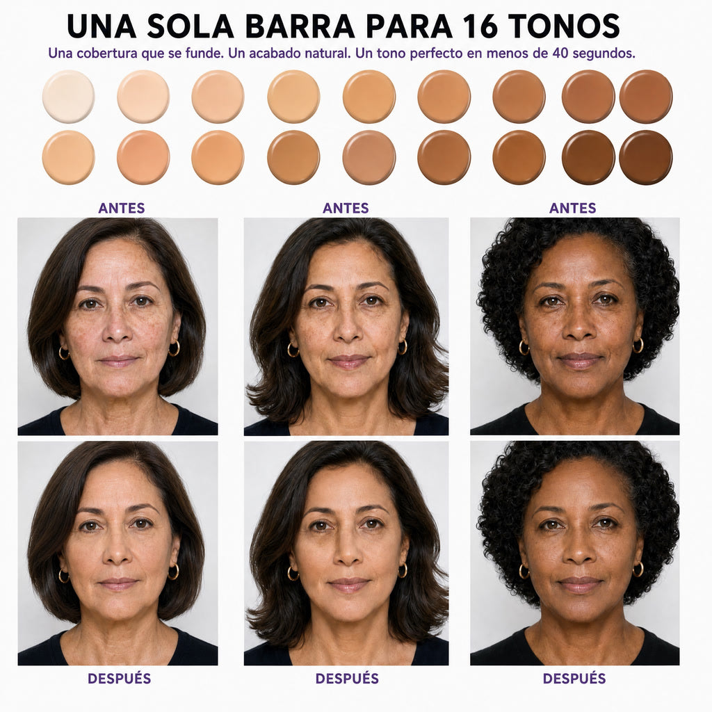 Base de Maquillaje Adaptativa Antiedad de QELORAL